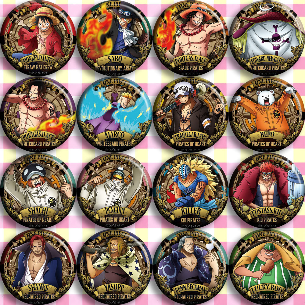 Luffy Anime Merchandise - ONEPIECE Distintivo anime stile C Rufy