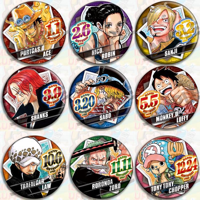 Luffy Anime Merchandise - One Piece Anime Badge Set Merce