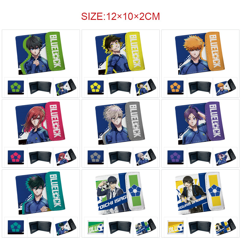 Anime Merchandise Bag - Portafoglio Corto Anime Blue Lock Nagi