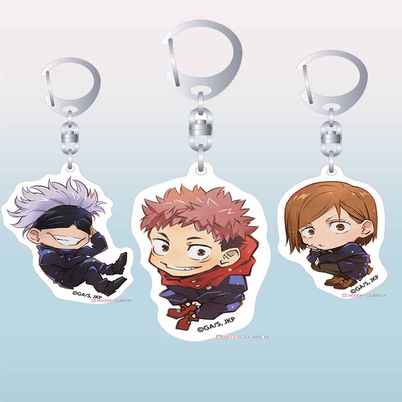 Jjk Anime Merchandise - Portachiavi in Acrilico per Jjk Yuji