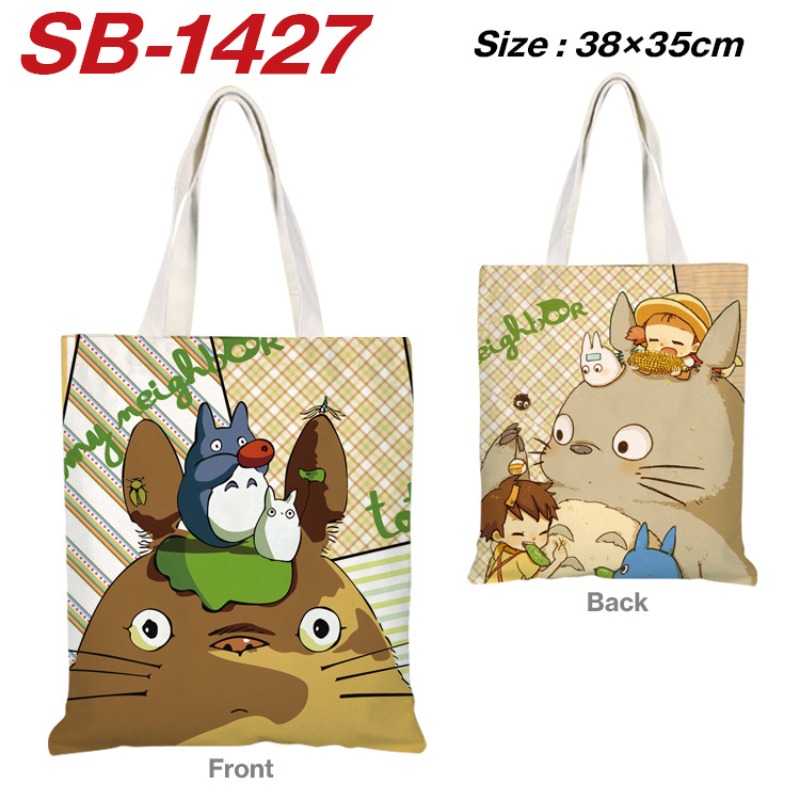 Anime Merch Shopping - Borsa a Tracolla in Tela Leggera