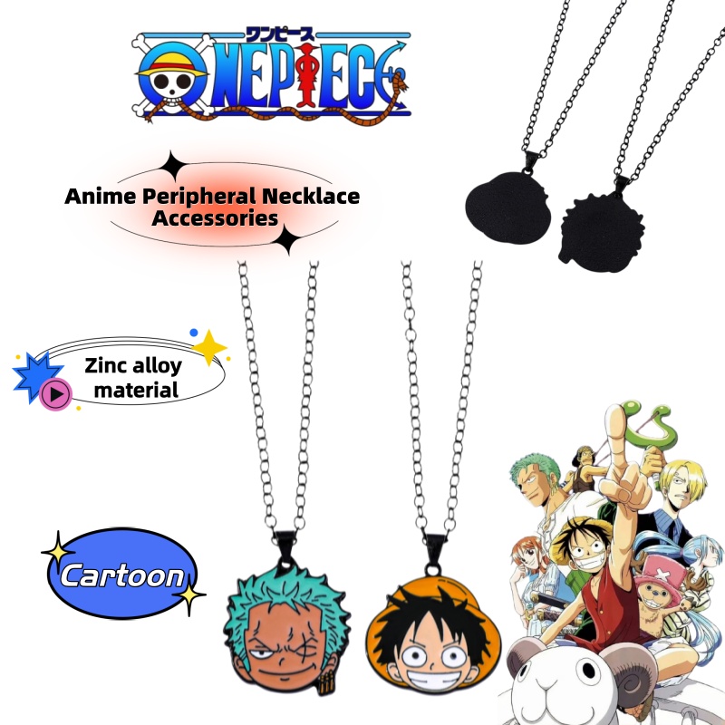 Luffy Anime Merchandise - Collana creativa con ciondolo a goccia