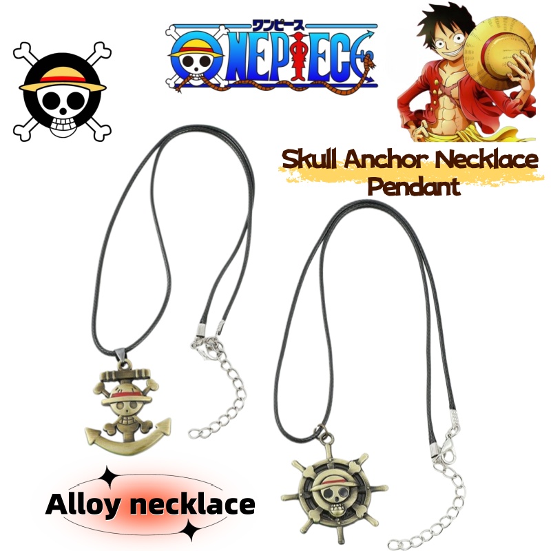 Luffy Anime Merchandise - Collana con ciondolo a forma di