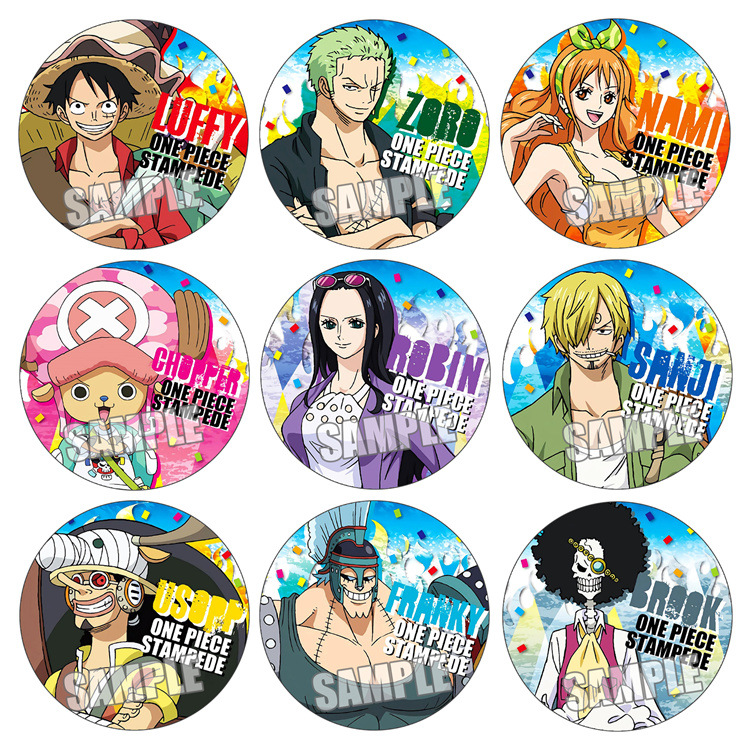 Luffy Anime Merchandise - One Piece Film Stampede Anime Distintivo