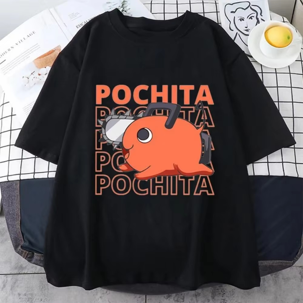 Anime Merch Shopping - T-shirt Chainsaw Man Pochita - Design