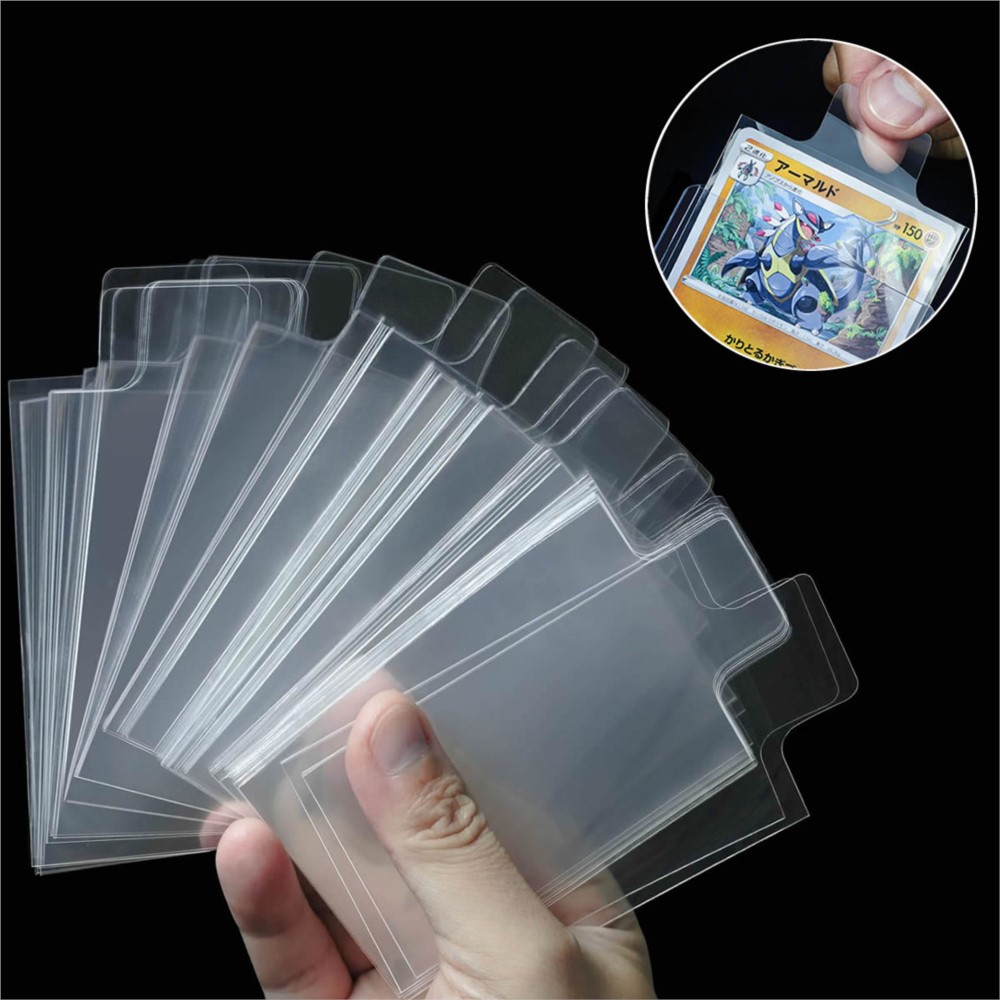 Collector Card Sleeve - 100-500 Pezzi Bustine Protettive Trasparenti con
