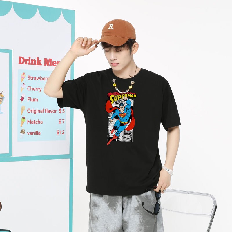 Anime Merch Shopping - T-shirt a maniche corte DC per