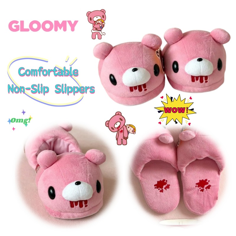 Anime Merchandise In Japan - Pantofole in cotone Gloomy Bear Anime