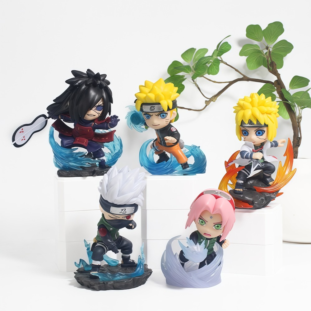 1-9 Stili Naruto Q-version Fig - Anime Merchandise Box Set recensione e prezzo