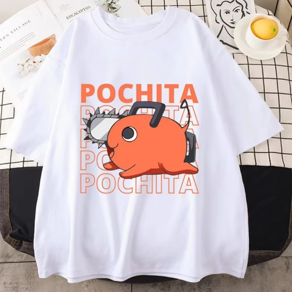 T-shirt Chainsaw Man Pochita - - Anime Merch Shopping recensione e prezzo
