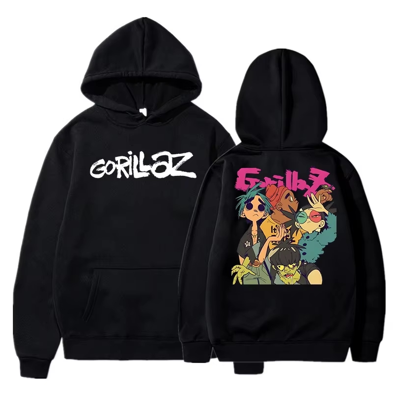 Felpa Grafica Gorillaz Vintage - Anime Merch Shopping recensione e prezzo